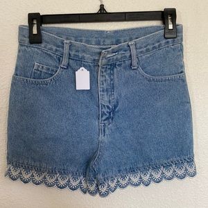 True 90s Jean Shorts‎